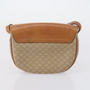 CELINE Macadam Canvas Shoulder Bag PVC 3 Set Beige Brown Auth 148968-17