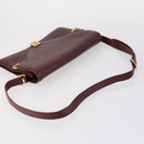 CELINE Cartier Fendi Bag PVC Leather 4 Set Beige Brown Bordeaux Auth 148969-17