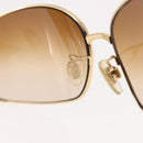 DOLCE&GABBANA Sunglasses plastic Brown Auth 148972-10