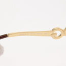 DOLCE&GABBANA Sunglasses plastic Brown Auth 148972-11