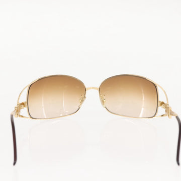 DOLCE&GABBANA Sunglasses plastic Brown Auth 148972 - 0