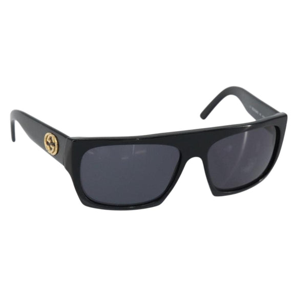 GUCCI Sunglasses plastic Black Auth 148975