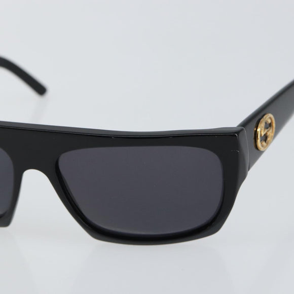 GUCCI Sunglasses plastic Black Auth 148975