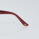 GUCCI Sunglasses plastic Bordeaux Auth 148977-10