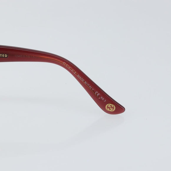 GUCCI Sunglasses plastic Bordeaux Auth 148977
