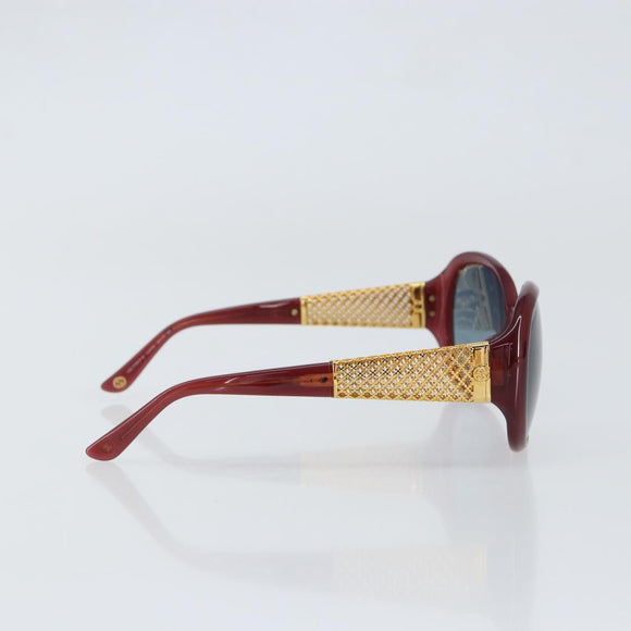 GUCCI Sunglasses plastic Bordeaux Auth 148977