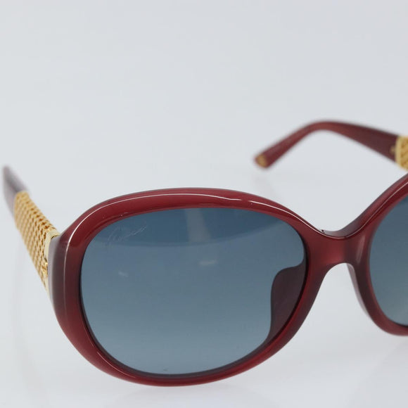 GUCCI Sunglasses plastic Bordeaux Auth 148977