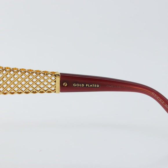 GUCCI Sunglasses plastic Bordeaux Auth 148977