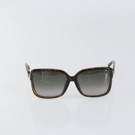 GUCCI Web Sherry Line Sunglasses plastic Brown Auth 148978 - 0