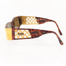 GIVENCHY POLICE Dunhill ANNA SUI Glasses plastic 6 Set Black Silver Auth 148982-26