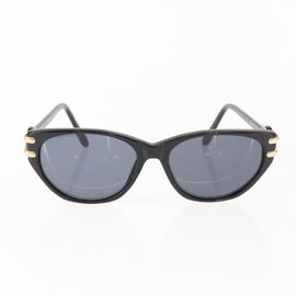 GIVENCHY POLICE Dunhill ANNA SUI Glasses plastic 6 Set Black Silver Auth 148982 - 0