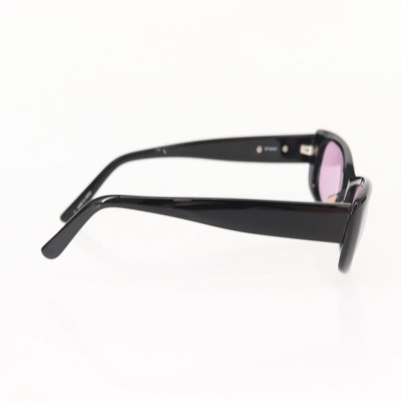 GIVENCHY POLICE Dunhill ANNA SUI Glasses plastic 6 Set Black Silver Auth 148982