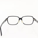 GIVENCHY POLICE Dunhill ANNA SUI Glasses plastic 6 Set Black Silver Auth 148982-8