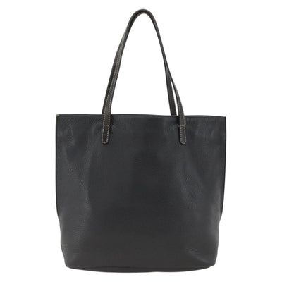 ETRO Tote Bag Leather Gold Black Auth 148984 - 0