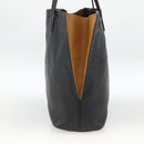 ETRO Tote Bag Leather Gold Black Auth 148984-5