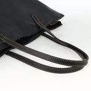 ETRO Tote Bag Leather Gold Black Auth 148984-7