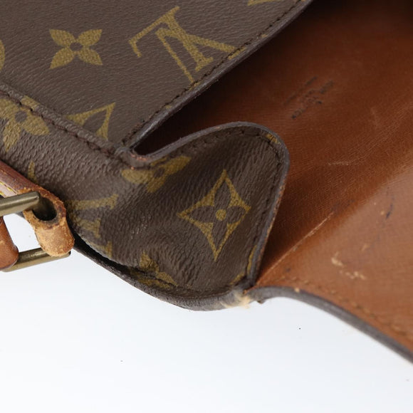 LOUIS VUITTON Monogram Saint Cloud PM Shoulder Bag M51244 LV Auth 149031