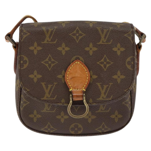 LOUIS VUITTON Monogram Saint Cloud PM Shoulder Bag M51244 LV Auth 149031