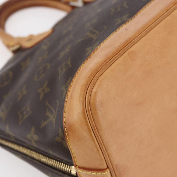 LOUIS VUITTON Monogram Alma Hand Bag M51130 LV Auth 149032