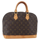 LOUIS VUITTON Monogram Alma Hand Bag M51130 LV Auth 149032-1