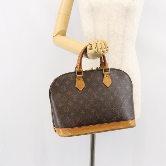 LOUIS VUITTON Monogram Alma Hand Bag M51130 LV Auth 149033