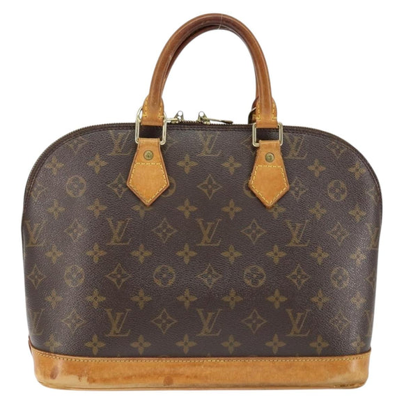 LOUIS VUITTON Monogram Alma Hand Bag M51130 LV Auth 149033