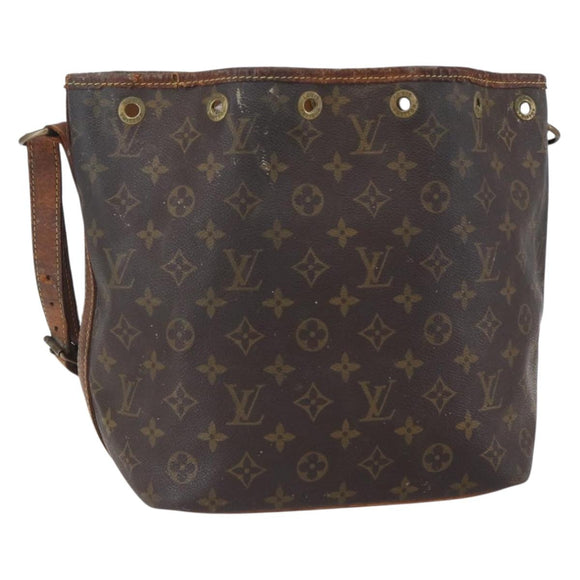 LOUIS VUITTON Monogram Petit Noe Shoulder Bag M42226 LV Auth 149034