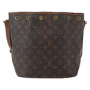 LOUIS VUITTON Monogram Petit Noe Shoulder Bag M42226 LV Auth 149034-13