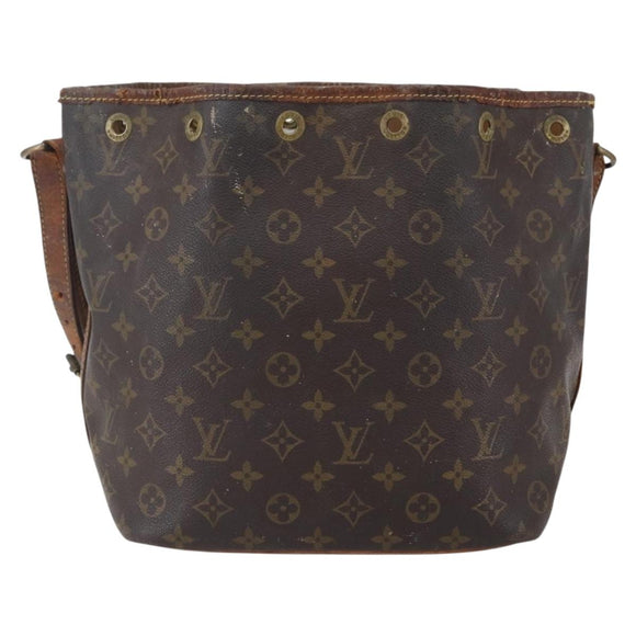 LOUIS VUITTON Monogram Petit Noe Shoulder Bag M42226 LV Auth 149034