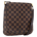 LOUIS VUITTON Damier Ebene Musette Salsa Long Shoulder Bag N51300 Auth 149039-1
