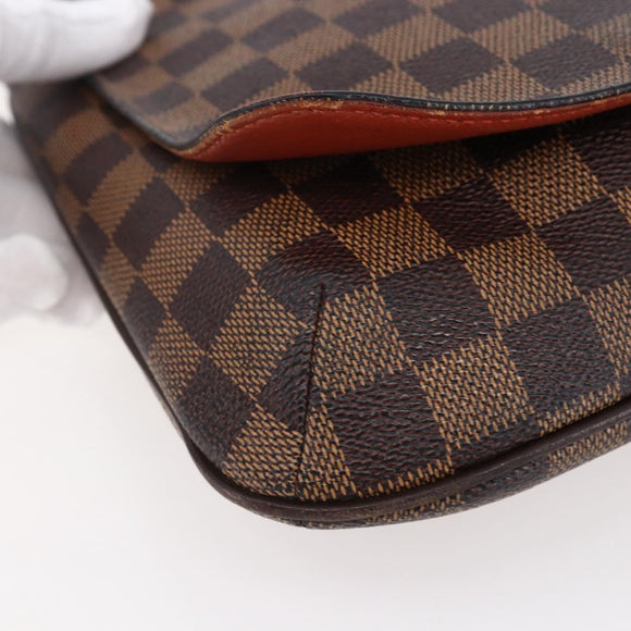 LOUIS VUITTON Damier Ebene Musette Salsa Long Shoulder Bag N51300 Auth 149039