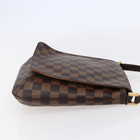 LOUIS VUITTON Damier Ebene Musette Salsa Long Shoulder Bag N51300 Auth 149039