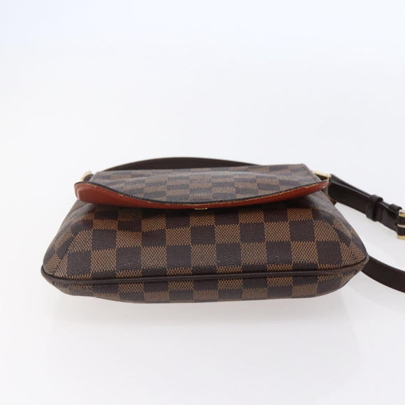 LOUIS VUITTON Damier Ebene Musette Salsa Long Shoulder Bag N51300 Auth 149039