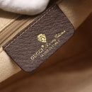 GUCCI GG Supreme Web Sherry Line Shoulder Bag PVC Beige Auth 149043-19