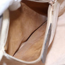 GUCCI GG Supreme Web Sherry Line Shoulder Bag PVC Beige Auth 149043-11