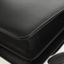 Salvatore Ferragamo Gancini Joan Shoulder Bag Leather Black Gold Auth 149044V-15