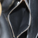 Salvatore Ferragamo Gancini Joan Shoulder Bag Leather Black Gold Auth 149044V-27