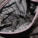 PRADA Backpack Nylon Khaki Silver Auth 149045-22