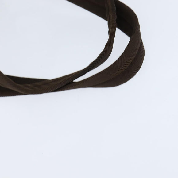 PRADA Backpack Nylon Khaki Silver Auth 149045