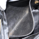 CHANEL Chain Shoulder Bag Lamb Skin Black Gold CC Auth 149046-10