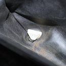 CHANEL Chain Shoulder Bag Lamb Skin Black Gold CC Auth 149046-11