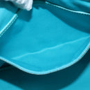 Christian Dior Canage Panarea Bag Coated Canvas Turquoise Blue Auth 149047-20