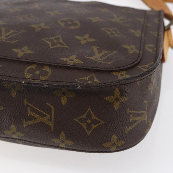 LOUIS VUITTON Monogram Saint Cloud GM Shoulder Bag M51242 LV Auth 149052