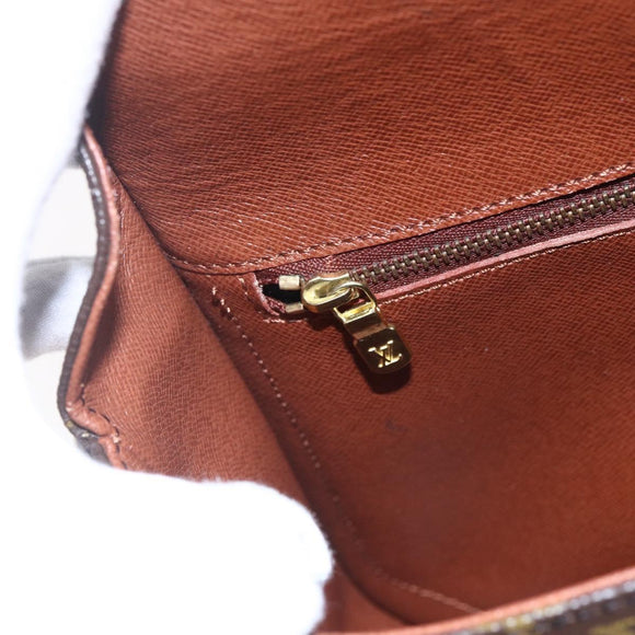 LOUIS VUITTON Monogram Saint Cloud GM Shoulder Bag M51242 LV Auth 149052