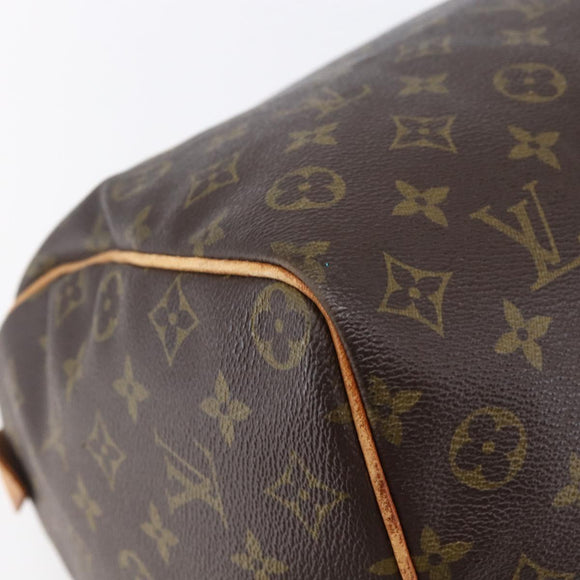 LOUIS VUITTON Monogram Speedy 35 Hand Bag M41524 LV Auth 149054