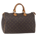 LOUIS VUITTON Monogram Speedy 35 Hand Bag M41524 LV Auth 149054-1