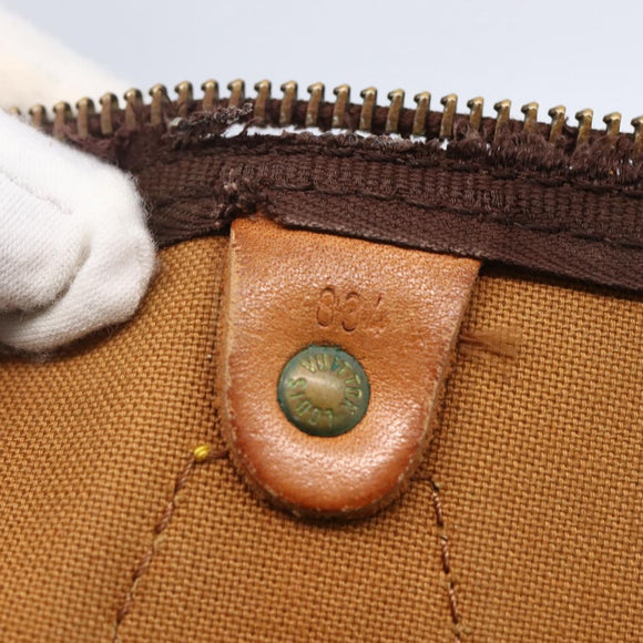 LOUIS VUITTON Monogram Speedy 35 Hand Bag M41524 LV Auth 149054