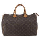 LOUIS VUITTON Monogram Speedy 35 Hand Bag M41524 LV Auth 149054-13
