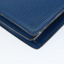 LOUIS VUITTON Epi Capuchin Shoulder Bag Blue M52345 LV Auth 149056-9