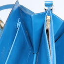 LOUIS VUITTON Epi Capuchin Shoulder Bag Blue M52345 LV Auth 149056-19